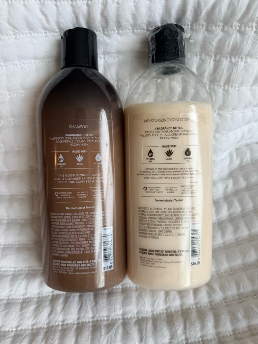 Bath & Body Works Into The Night Shampoo Conditioner Set 16 oz